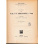 Corso di Diritto Amministrativo  vol. 1°.