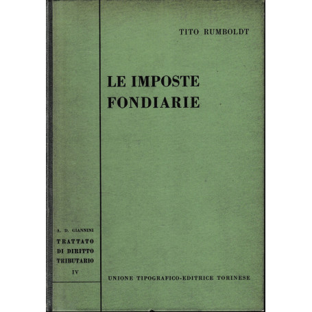 Le imposte fondiarie