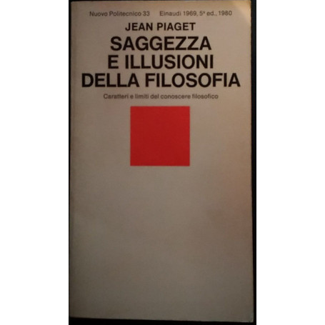 Saggezza e illusione della filosofia