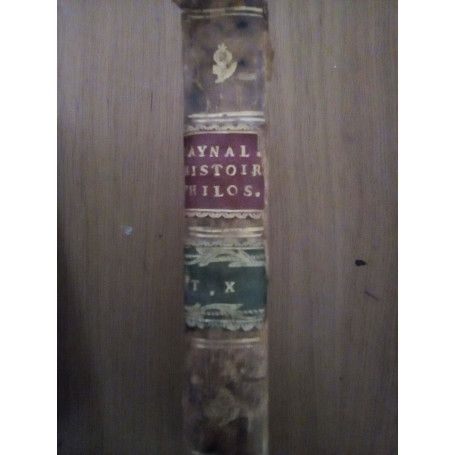 Recueil de diverses pieces. Servant de Supplement a L' histoire philosophique et politique Tome X