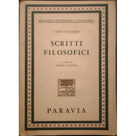 Scritti filosofici