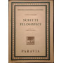 Scritti filosofici