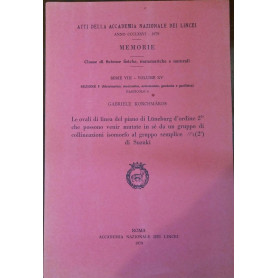 LE OVALI DI LINEA DEL PIANO DI LUNEBURG D'ORDINE 2 CHE POSSONO VENIRE MUTATE IN Sè DA UN GRUPPO DI COLLINEAZIONI ISOMORFO
