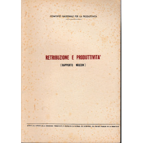 retribuzione e produttività (rapporto Migeon). Estratto dal rapporto della commissione Productivitè coopèration