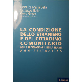 La condizione dello straniero e del cittadino comunitario nella legislazione e nella prassi amministrativa : aggiornato con la L