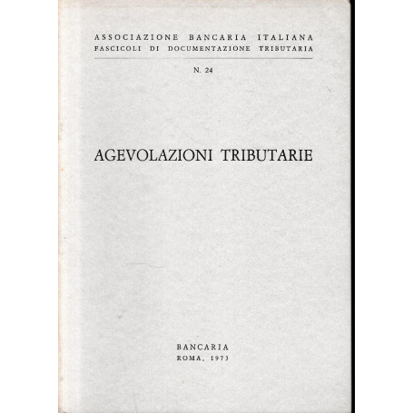 D.P.R. 29 settembre 1973  n. 601: Disciplina delle agevolazioni tributarie. (Pubblicato nel Suppl. Ord. n. 2 alla G.U. n. 268 de