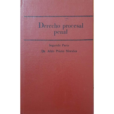 Derecho Procesal penal (segunda parte)