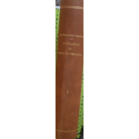 Istituzioni di diritto privato. Vol. I: Introduzione e parte generale - Diritto delle persone - Diritti di famiglia - Diritto er