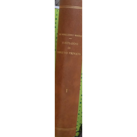 Istituzioni di diritto privato. Vol. I: Introduzione e parte generale - Diritto delle persone - Diritti di famiglia - Diritto er