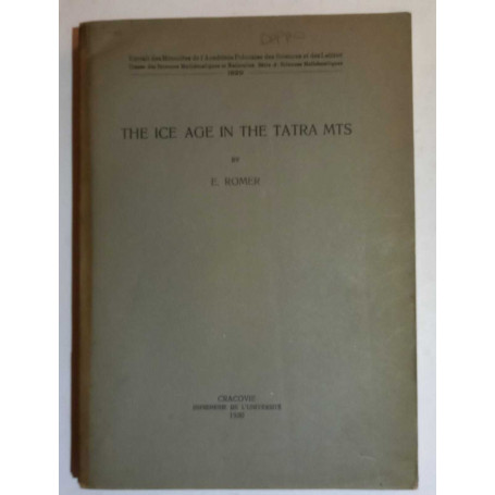 The ice age in the tatra Mts
