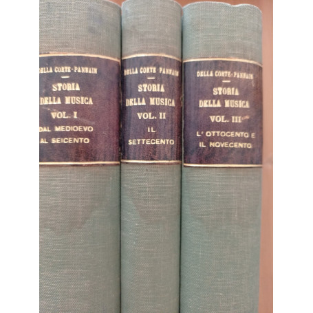 Storia della musica (3 volumi)
