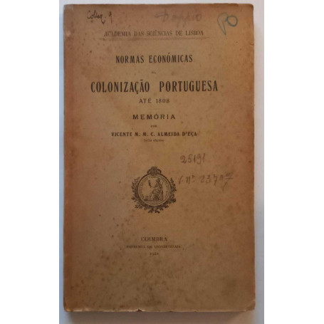 Colonizacao Portuguesa Até 1808