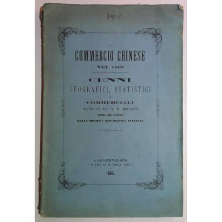 Commercio Chinese nel 1865