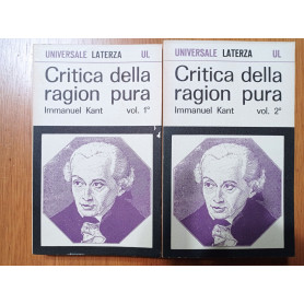 Critica della ragion pura (due volumi)