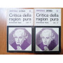 Critica della ragion pura (due volumi)