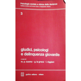 Giudici  psicologi e delinquenza giovanile
