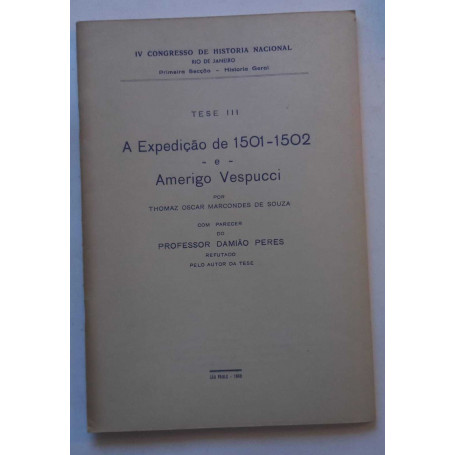 A Expedicao de 1501-1502 e Amerigo Vespucci
