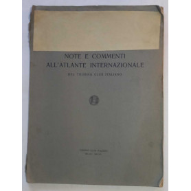 Note e commenti all'Atlante Internazionale del Touring Club Italiano