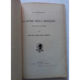 Lo studio della geografia in Italia e fuori
