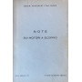 Note sui motori a scoppio