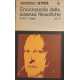 Enciclopedia delle scienze filosofiche. Vol 2