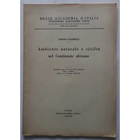Ambiente naturale e civiltà nel Continente africano