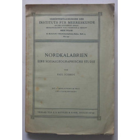 Nordkalabrien eine sozialgeographische studie