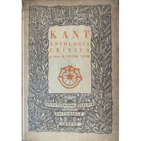 Antologia critica kantiana