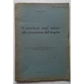 Il contributo degli italiani alla conoscenza dell'Angola