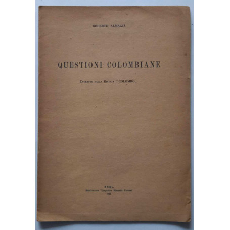 Questioni Colombiane