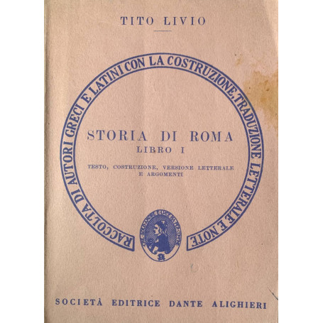 Storia di Roma. Libro I