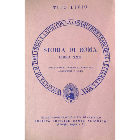 Storia di Roma. Libro XXII