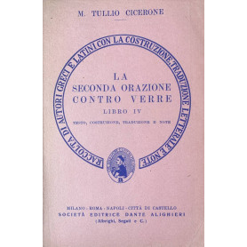 La seconda orazione contro Verre. Libro IV