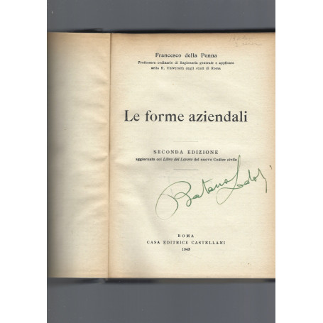 LE FORME AZIENDALI