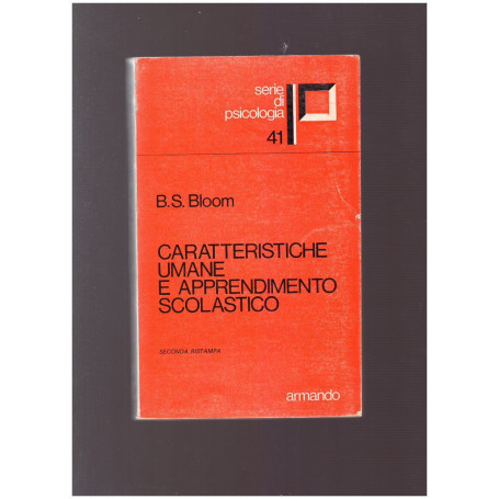 CARATTERISTICHE UMANE E APPRENDIMENTO SCOLASTICO