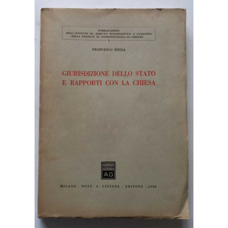 Giurisdizione dello Stato e rapporti con la Chiesa