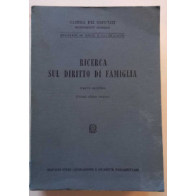 Ricerca sul Diritto di Famiglia - parte seconda