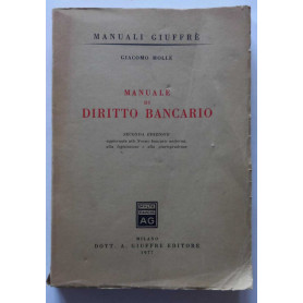 Manuale di Diritto Bancario