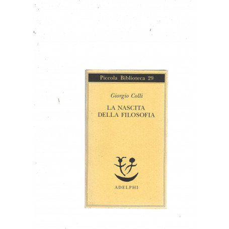 La nascita della filosofia