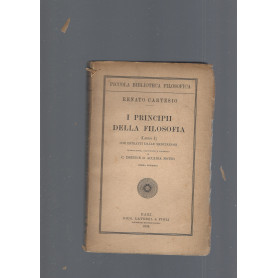 I PRINCIPII DELLA FILOSOFIA  libro I