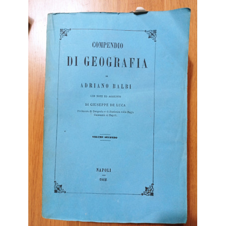 Compendio di Geografia (tre volumi)