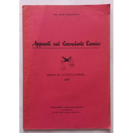 Appunti sul Consulente Tecnico