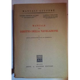 Manuale di Diritto della Navigazione