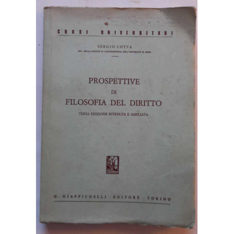 Prospettive di Filosofia del Diritto