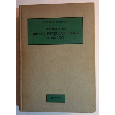Manuale di Diritto Internazionale Pubblico