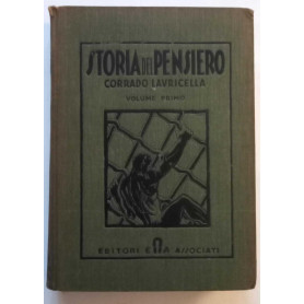 Storia del pensiero. Volume primo