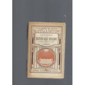 TRATTATO DELLE SENSAZIONI