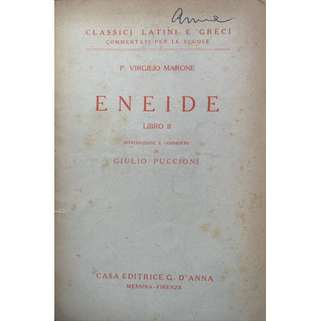 Eneide. Libro II