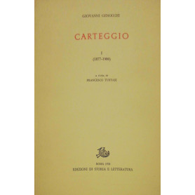 Carteggio I (1877-1900)