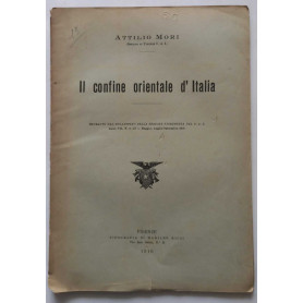 Il confine orientale d'Italia. (Estratto)